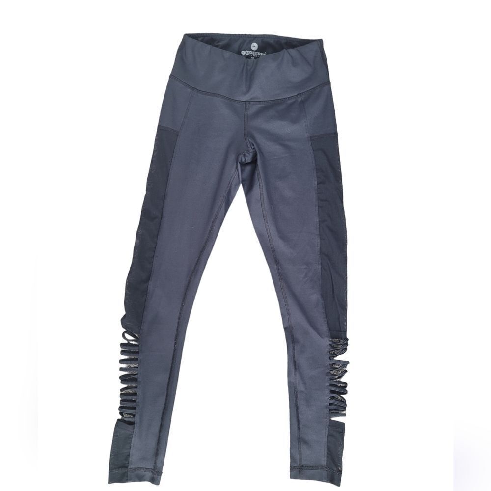 90 Degree by Reflex leggings with mesh slit legs